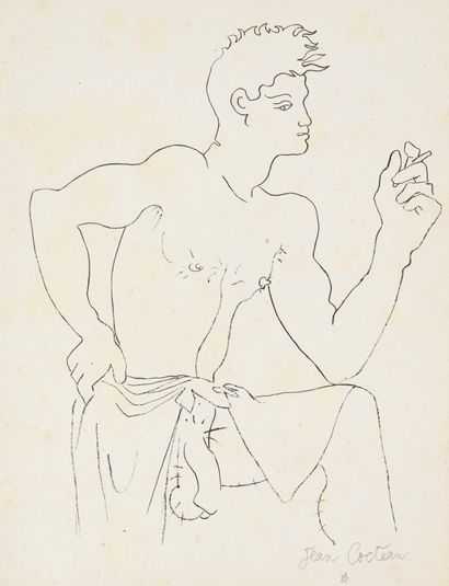 Jean COCTEAU (1889-1963)

D'après Jean COCTEAU...