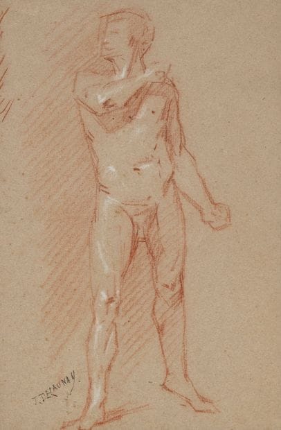 Jules DELAUNAY (circa 18452-1906)



Man's...