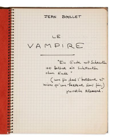 Jean BOULLET (1921-1970)

Jean BOULLET (1921-1970)





Le...