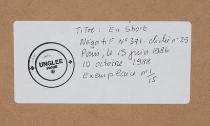 UNGLEE (1952-)

UNGLEE (1952-)





En short,...