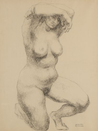 Joseph RIVIERE (1912-1961)
Seated Woman with...