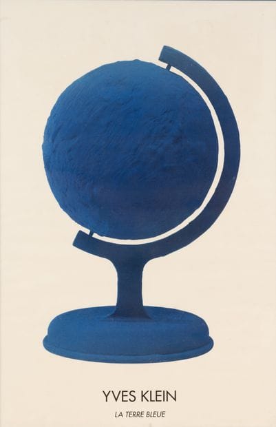 After Yves KLEIN (1928-1962)
The Blue Earth
Poster...