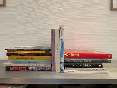 Fine Arts
Lot of about fifteen books including:
'K....