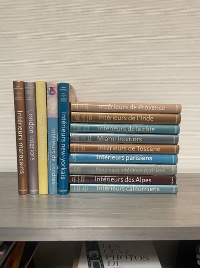 Decoration 
Set of 13 Taschen books including...