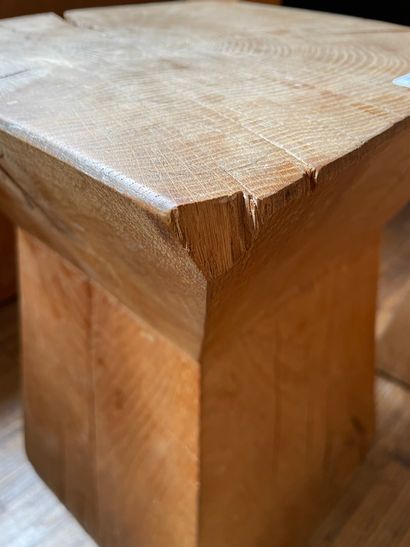 Christian LIAIGRE (1943-2020)
Tabouret Nagato
Bois...