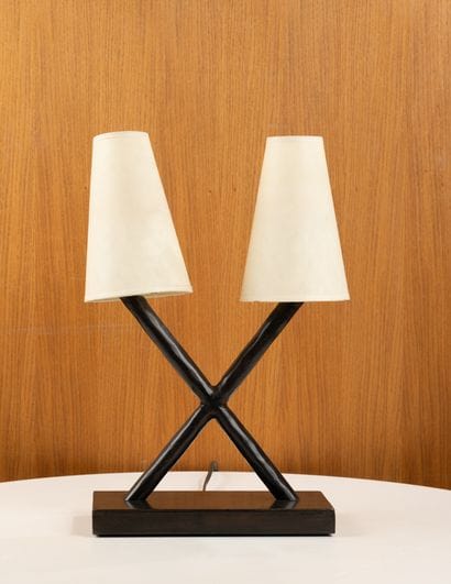 Vincent COLLIN (1963-)
Lampe modèle X
Fer...