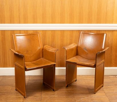 Tito AGNOLI (1931-2012)
Korium
Paire de fauteuils...
