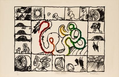 Pierre ALECHINSKY (1927-)
Restored Snake
Print...