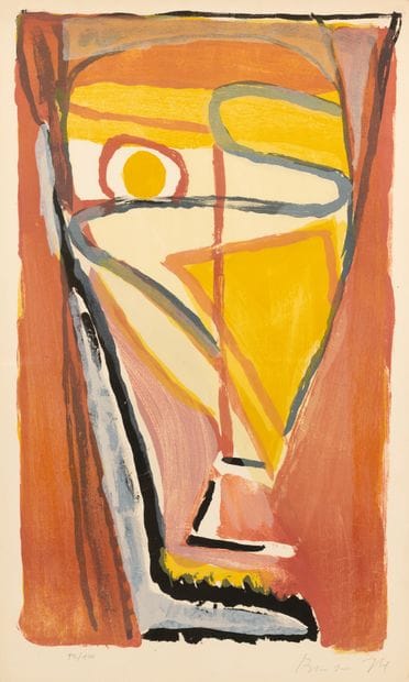 Bram VAN VELDE (1895-1981)
Untitled
Print...