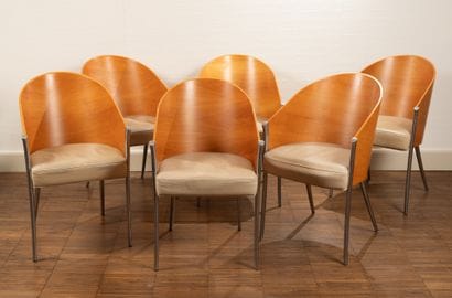 Philippe STARCK (1949-)
Six chaises 