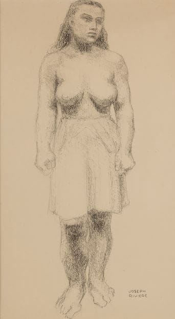 Joseph RIVIERE (1912-1961)
La Thaïtienne,...
