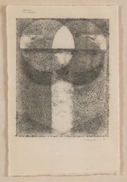 André WILLEQUET (1921-1998)
Untitled, 1980
Two...