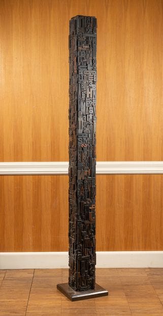Patrick CHELLI (1955-)
Totem, 1999
Assemblage...