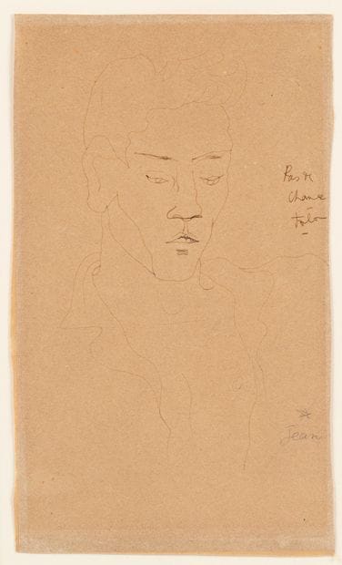 Jean COCTEAU (1889-1963)
Pas de chance (Portrait...