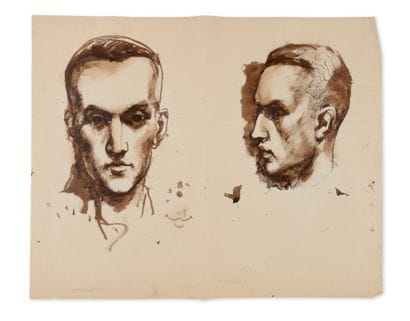 Pavel TCHELITCHEW (1898-1957)
Portrait présumé...