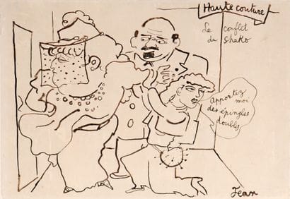 JEAN COCTEAU (1889-1963)
Haute couture; Le...