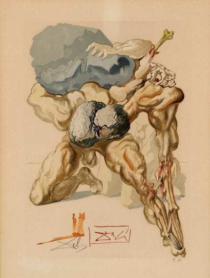 Salvador DALI (1904-1989)
Les Avares et les...