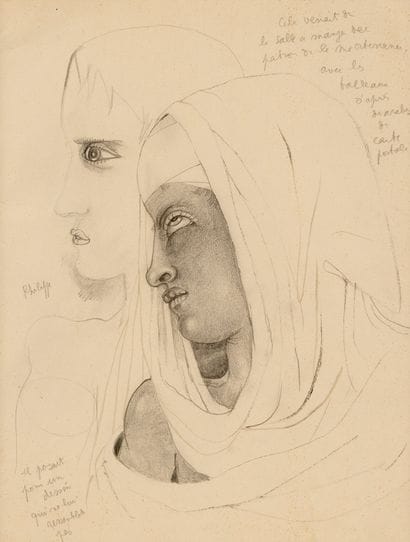 Jean COCTEAU (1889-1963) Philippe,
Mine de...