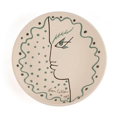 Jean COCTEAU (1889-1963)
Nérée, 1962
Plat...