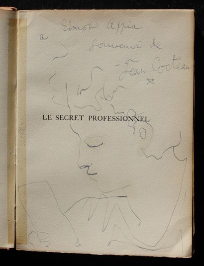 JEAN COCTEAU (1889-1963)
Le secret professionel,...