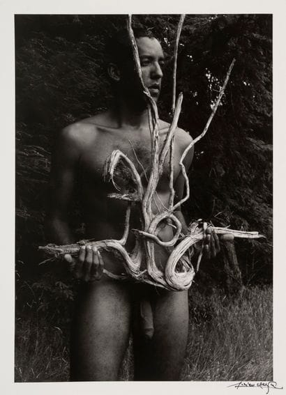 Lucien CLERGUE (1934-2014)
Homme à la racine...