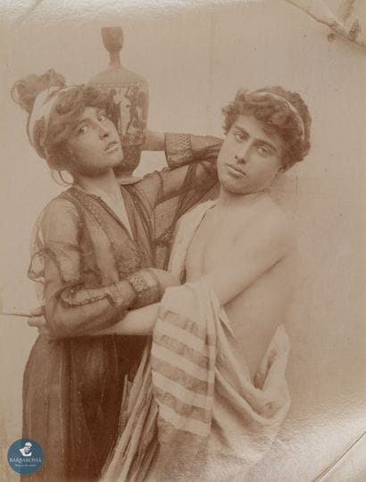 Wilhelm Von GLOEDEN (1856-1931)	
Deux garçons...