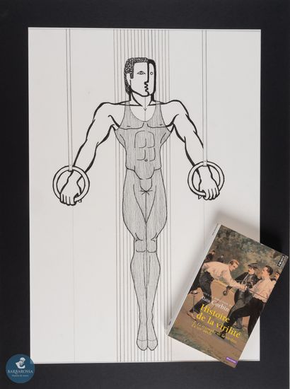 Paco RABANNE (1934-2023)
Gymnaste
Graphite...