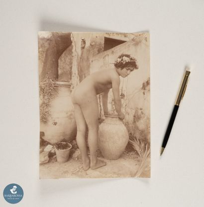 Wilhelm Von GLOEDEN (1856-1931)	
Garçon devant...