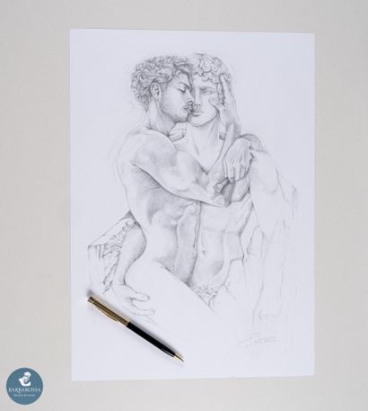 Piros COLTMAN (1986)
Pygmalion,2024
Graphite...