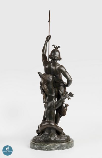 Emile Louis PICAULT (1833-1915)
Vainqueur
Sculpture...
