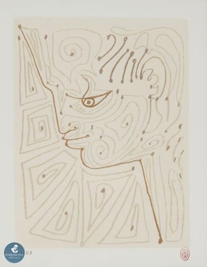 Jean COCTEAU (1889-1963)
Petit profil d'Orphée...