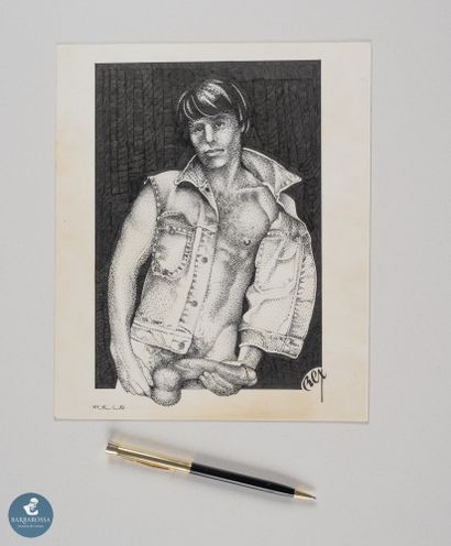 REX (1943-2024)
La veste en jean, 1986
Encre...