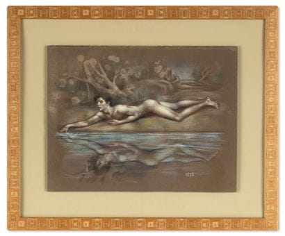 Gaston GOOR (1902-1977)
Narcisse, 1954
Pastel...