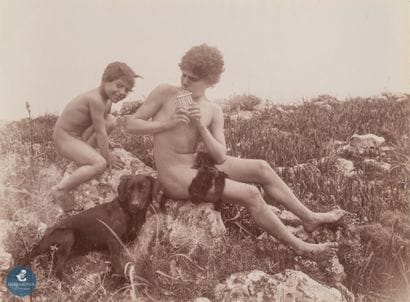 Wilhelm Von GLOEDEN (1856-1931)	
Pan et petit...
