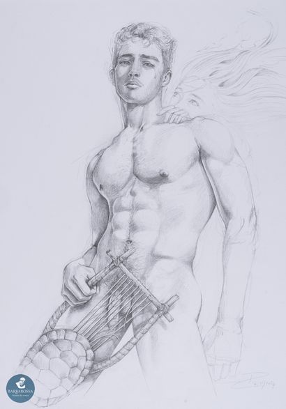 Piros COLTMAN (1986)
Orphée
Graphite sur...