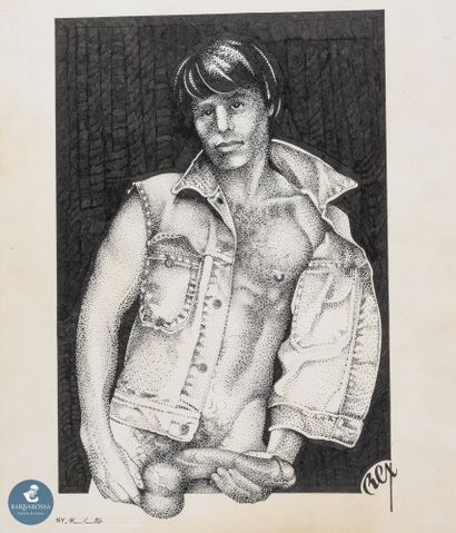 REX (1943-2024)
La veste en jean, 1986
Encre...