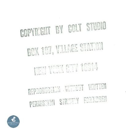 Jim FRENCH pour COLT studio (1932-2017)
Danger...
