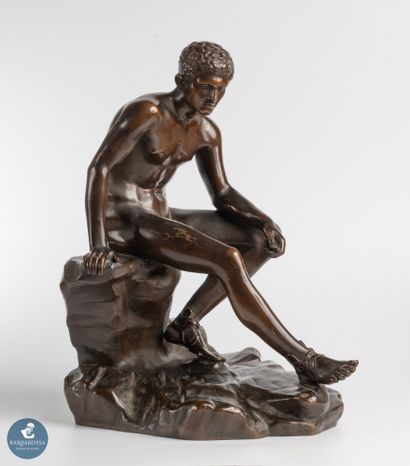 D'après l'antique
Hermès au repos
Epreuve...