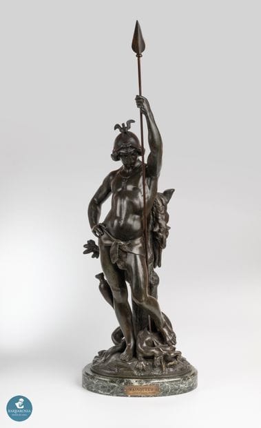 Emile Louis PICAULT (1833-1915)
Vainqueur
Sculpture...