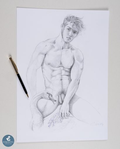 Piros COLTMAN (1986)
Hyacinthe
Graphite sur...