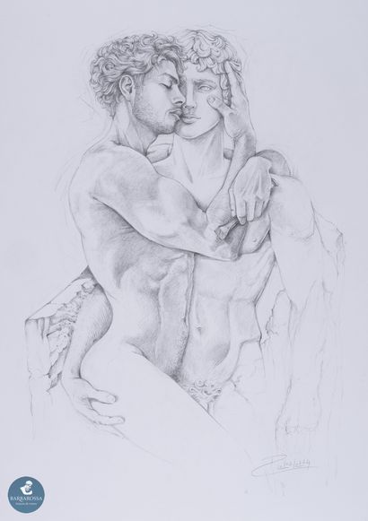 Piros COLTMAN (1986)
Pygmalion,2024
Graphite...