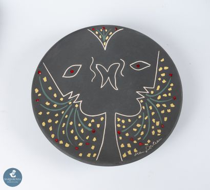 Jean COCTEAU (1889-1963)
Double profil sur...