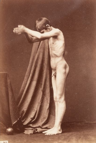 Jean Louis Igout 
Modèle pour peintre, 1870
Epreuve...