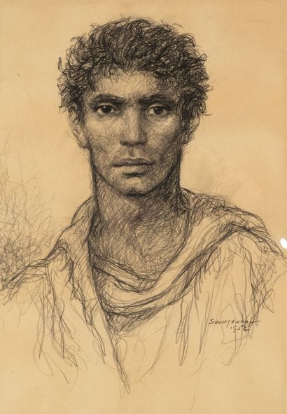 Anatola SOUNGOUROFF (1911-1982)
Portrait...