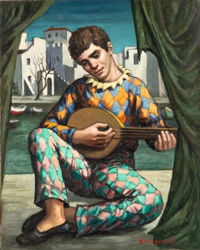 Anatole SOUNGOUROFF (1911-1989)
Arlequin...
