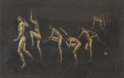 Gaston GOOR (1902-1977)
La danse, 1968
Pastel...