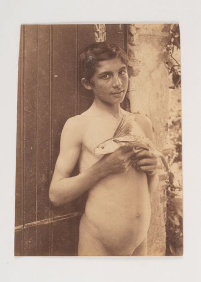 Wilhelm von GLOEDEN (1856-1931)
Young Boy...