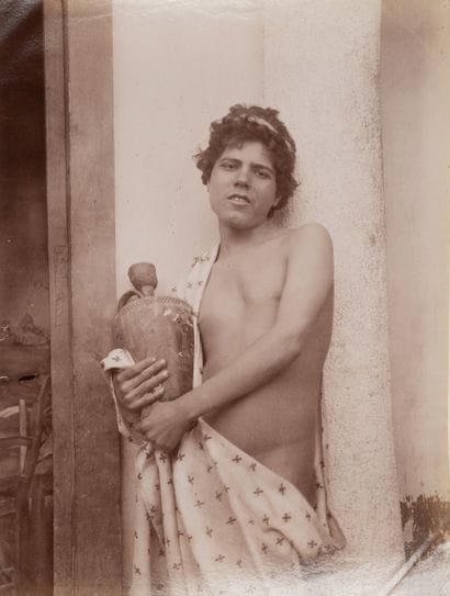 Wilhelm Von GLOEDEN (1856-1931)
Boy Standing...