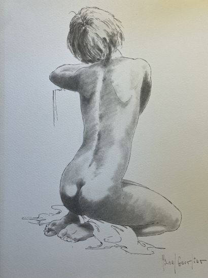 Michel GOURLIER (1925-2018)
40 Dessins Inédits,...