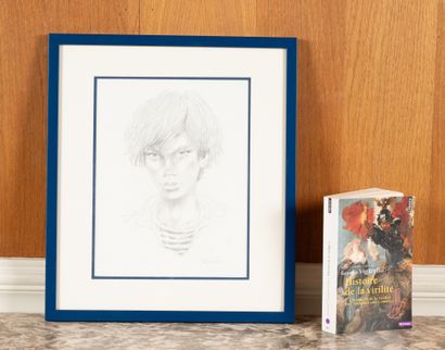 Michel Gourlier (1925-2018)
Portrait à la...